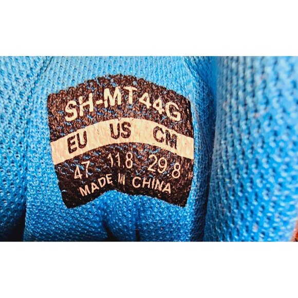 Shimano pedaling Olympics sneaker size 11 Green blue gray - Picture 6 of 11